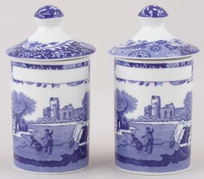 Spice Jars Blank Set of Two